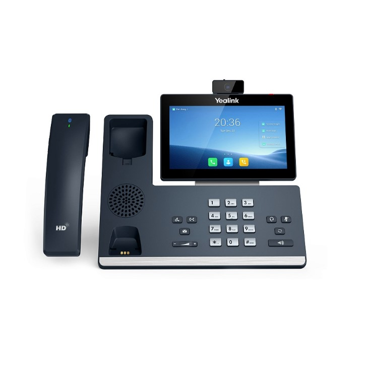 SIP-T58W with camera, видеотерминал, Android, WiFi, Bluetooth трубка, GigE, CAM50, без БП