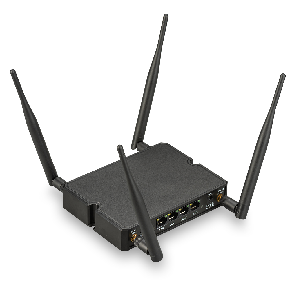 Роутер Kroks Rt-Cse m6-G со встроенным модемом LTE cat.6, WiFi 2,4+5 ГГц
