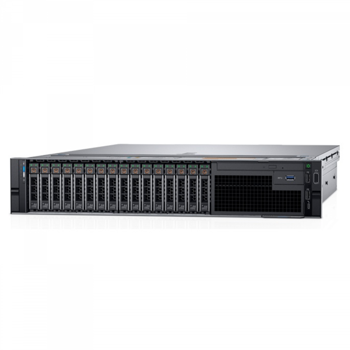 Шасси сервера DELL PowerEdge R740, 16SFF, PERC H730P FBWC
