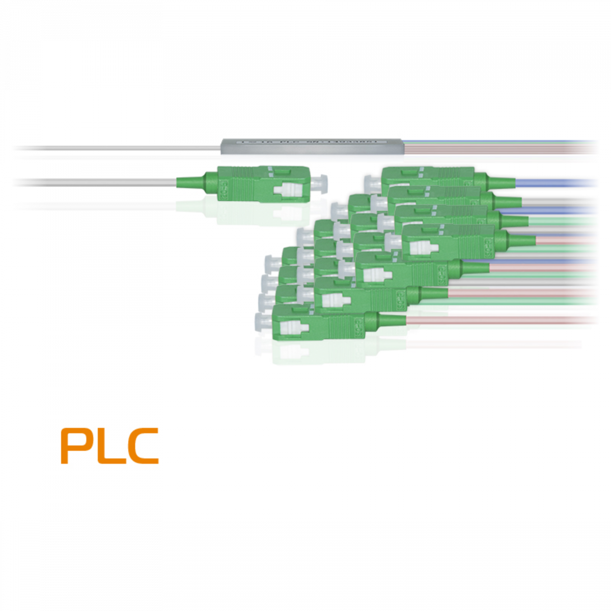 Делитель оптический планарный бескорпусный SNR-PLC-M-1x16-SC/APC