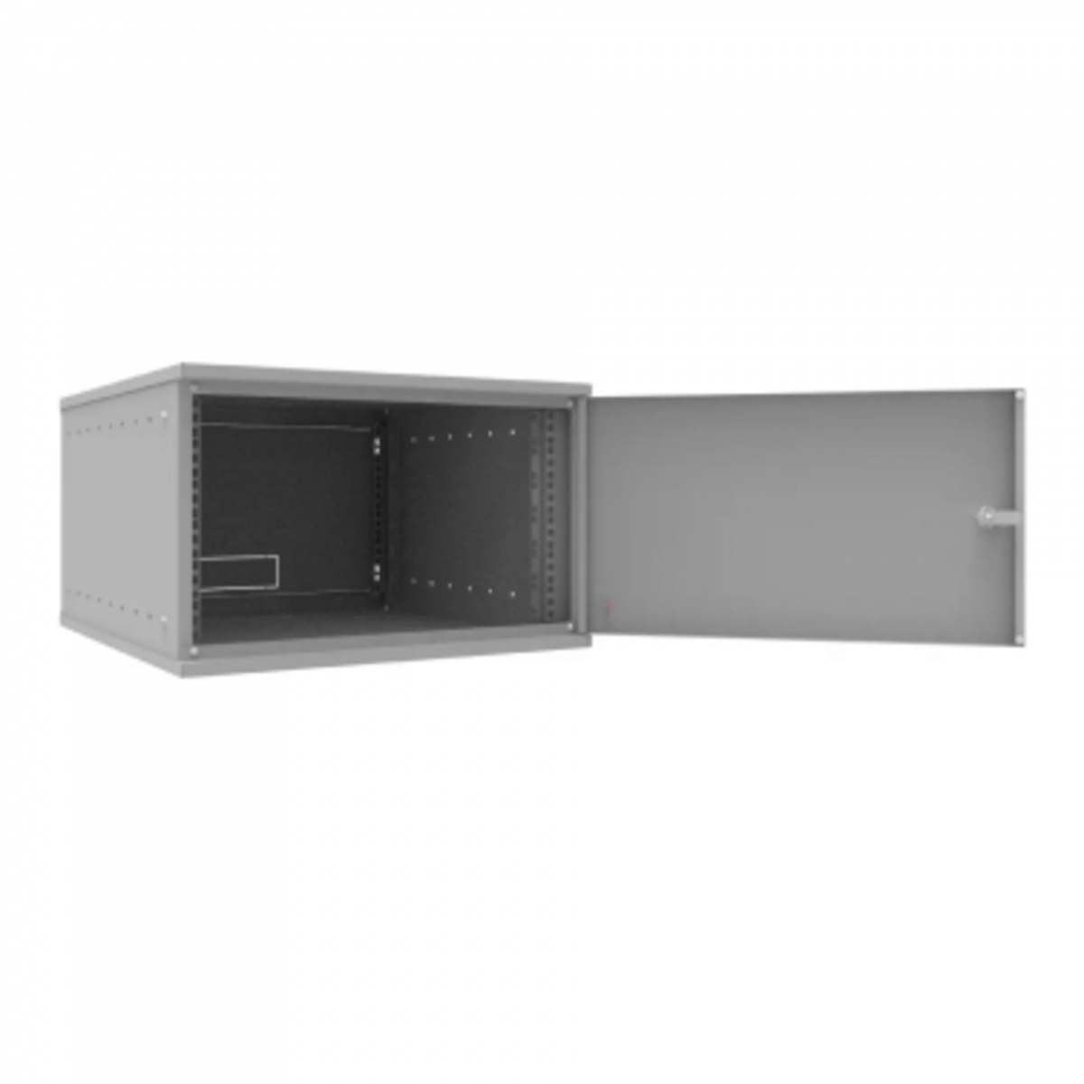 Шкаф телекоммуникационный настенный 6U, 523х600х332мм серия LITE (металлическая дверь)