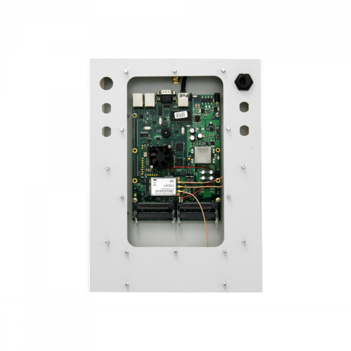 Антенна панельная Cyberbajt, 4,9 - 6,0 ГГц, 19dBi, MIMO 3x3