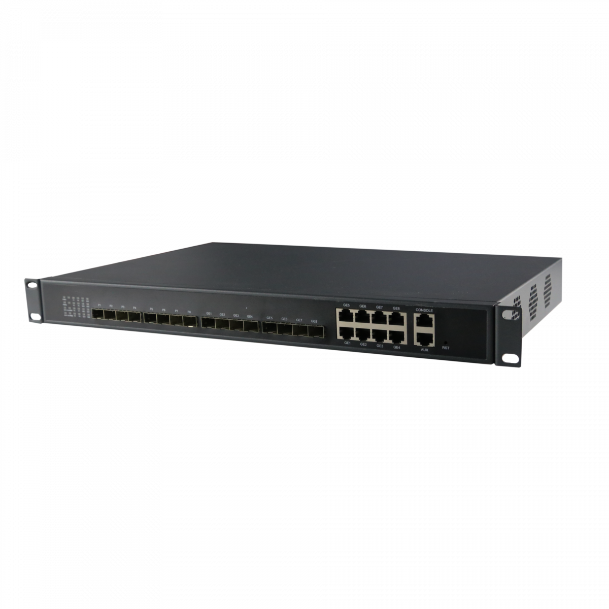 OLT C-DATA FD1108S с 8 портами GEPON (SFP), 8 GE комбо-портов, 2 БП АC