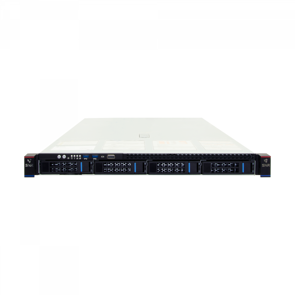 Серверная платформа SNR-SR1204RE, 1U, EPYC, DDR4, 4xHDD, резервируемый БП
