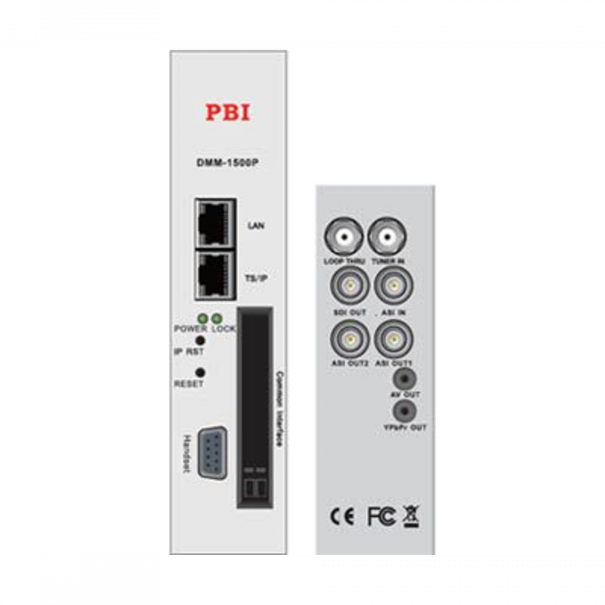 Модуль профессионального IRD приемника PBI DMM-1500P-30S2 для цифровой ГС PBI DMM-1000 (некондиция)