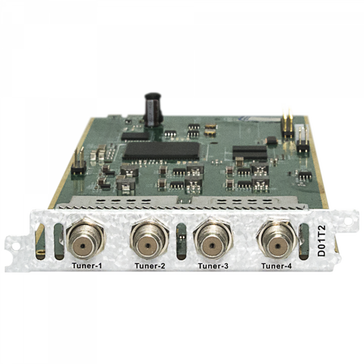 Модуль четырёхтюнерного DVB-C/T/T2 демодулятора D01T2 для DCP-3000MF
