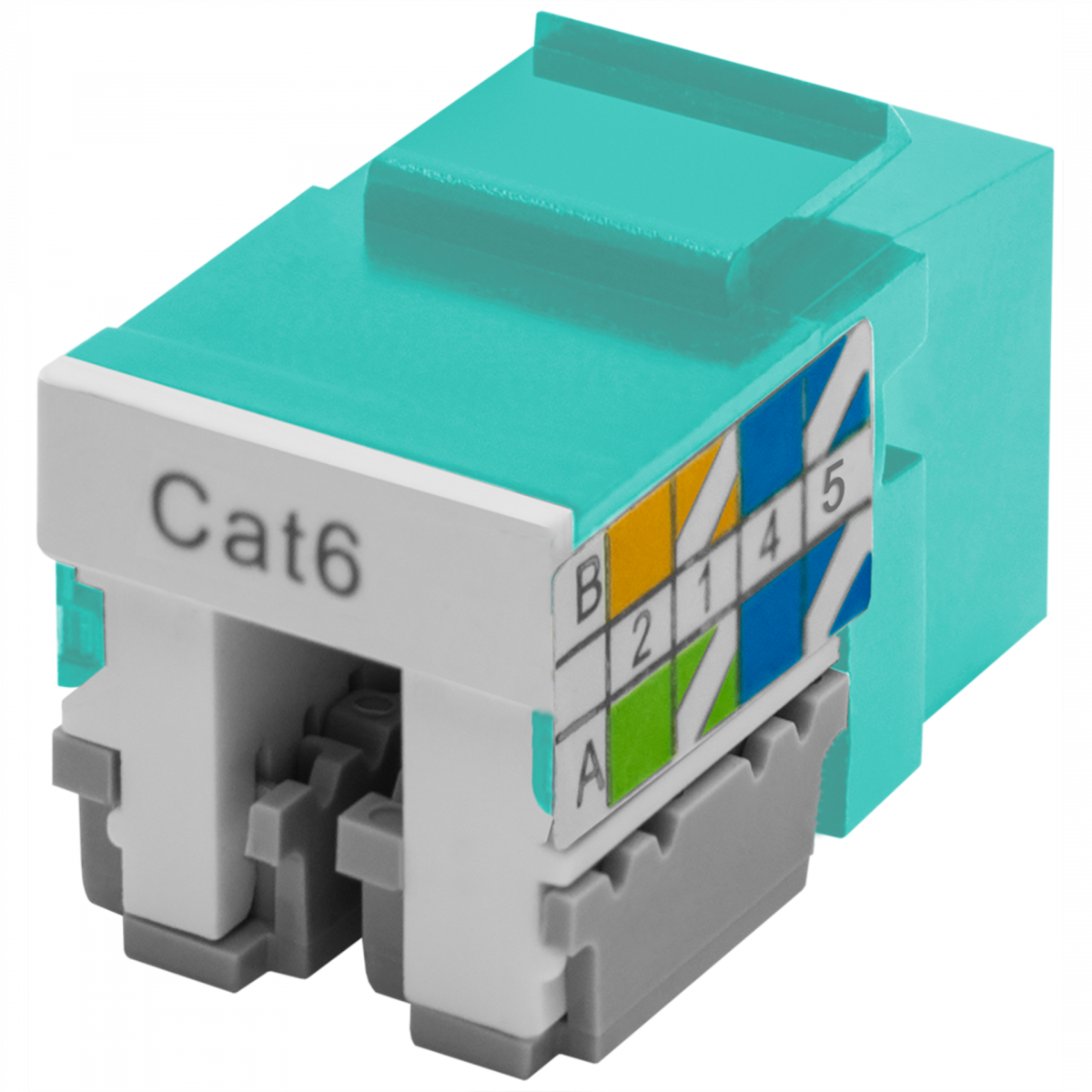 Модуль Keystone Jack SNR, неэкранированный, cat.6, вертикальная заделка, упаковка 6шт.
