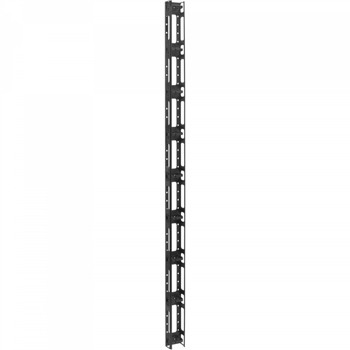 Вертикальный кабельный организатор с крышкой, 95х70мм, 42U