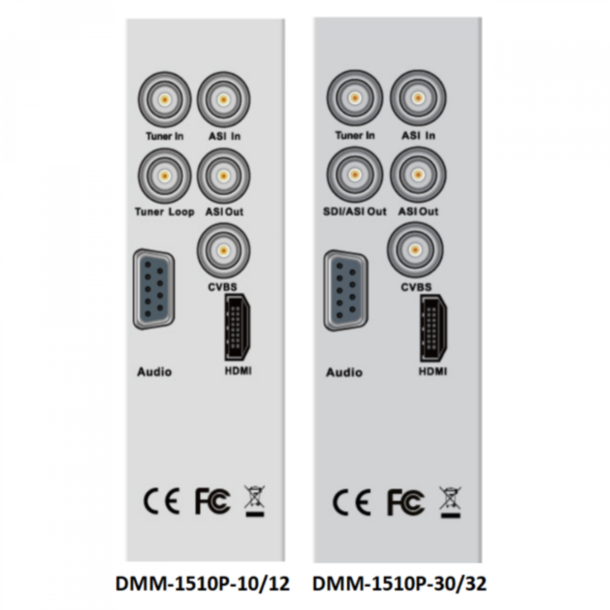 Модуль профессионального IRD приемника PBI DMM-1510P-12S2 для цифровой ГС PBI DMM-1000