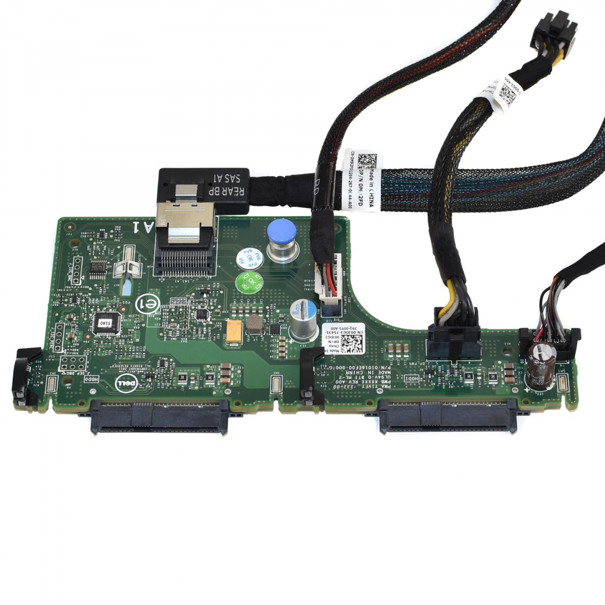 Панель подключения HDD для Dell R720XD Rear Flex Bay 2.5" Hard Drive Backplane Kit for SFF Chassis