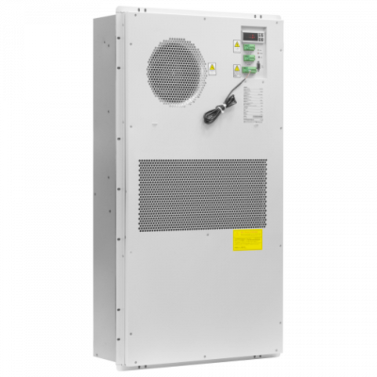 Кондиционер для установки в уличный шкаф, холодопроизводительность 800Вт, со встроенным электрическим калорифером, 220В переменного тока