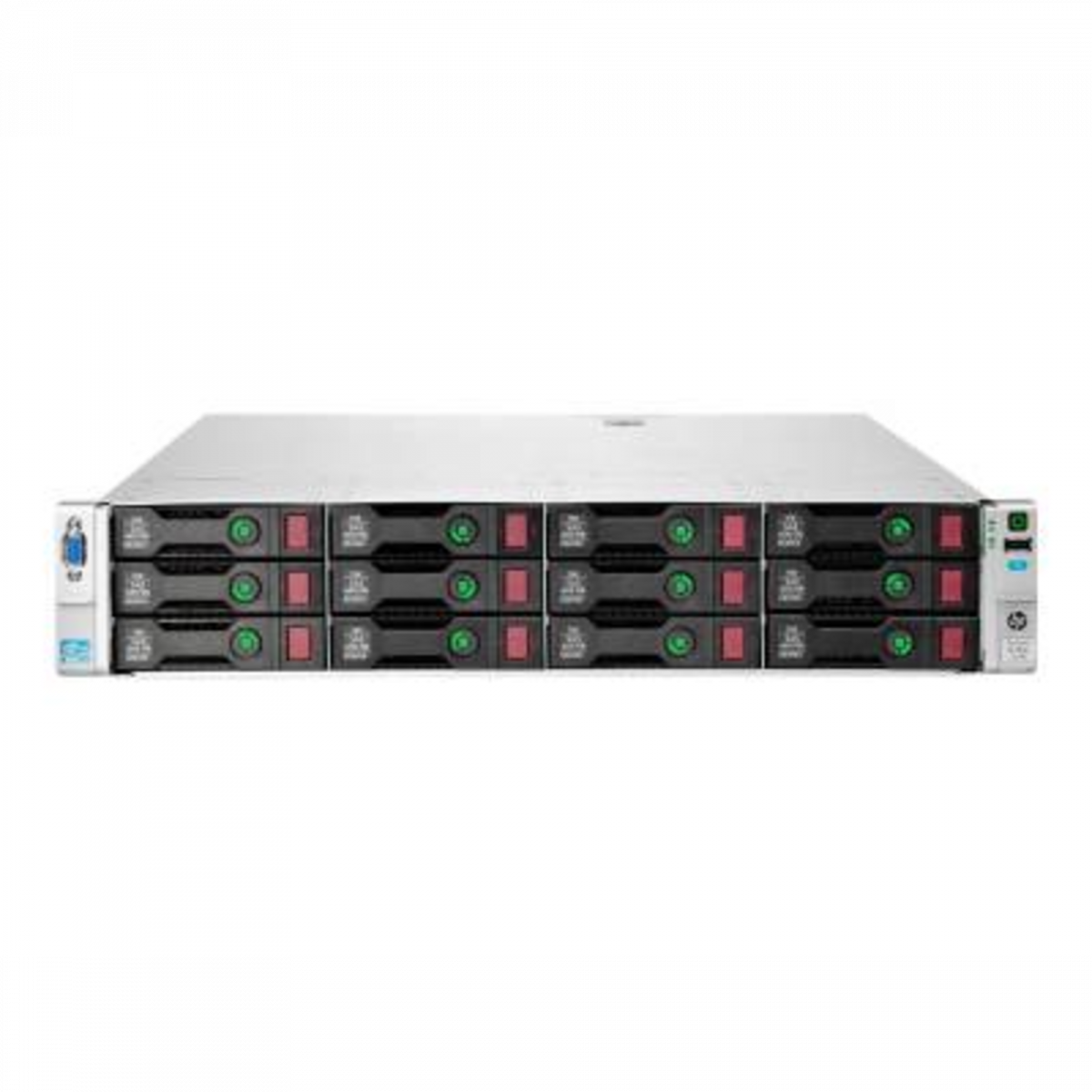 Сервер HP ProLiant DL380p Gen8, 2 процессора Intel Xeon 8C E5-2670, 32GB DRAM, 12LFF, P420i/1GB FBWC