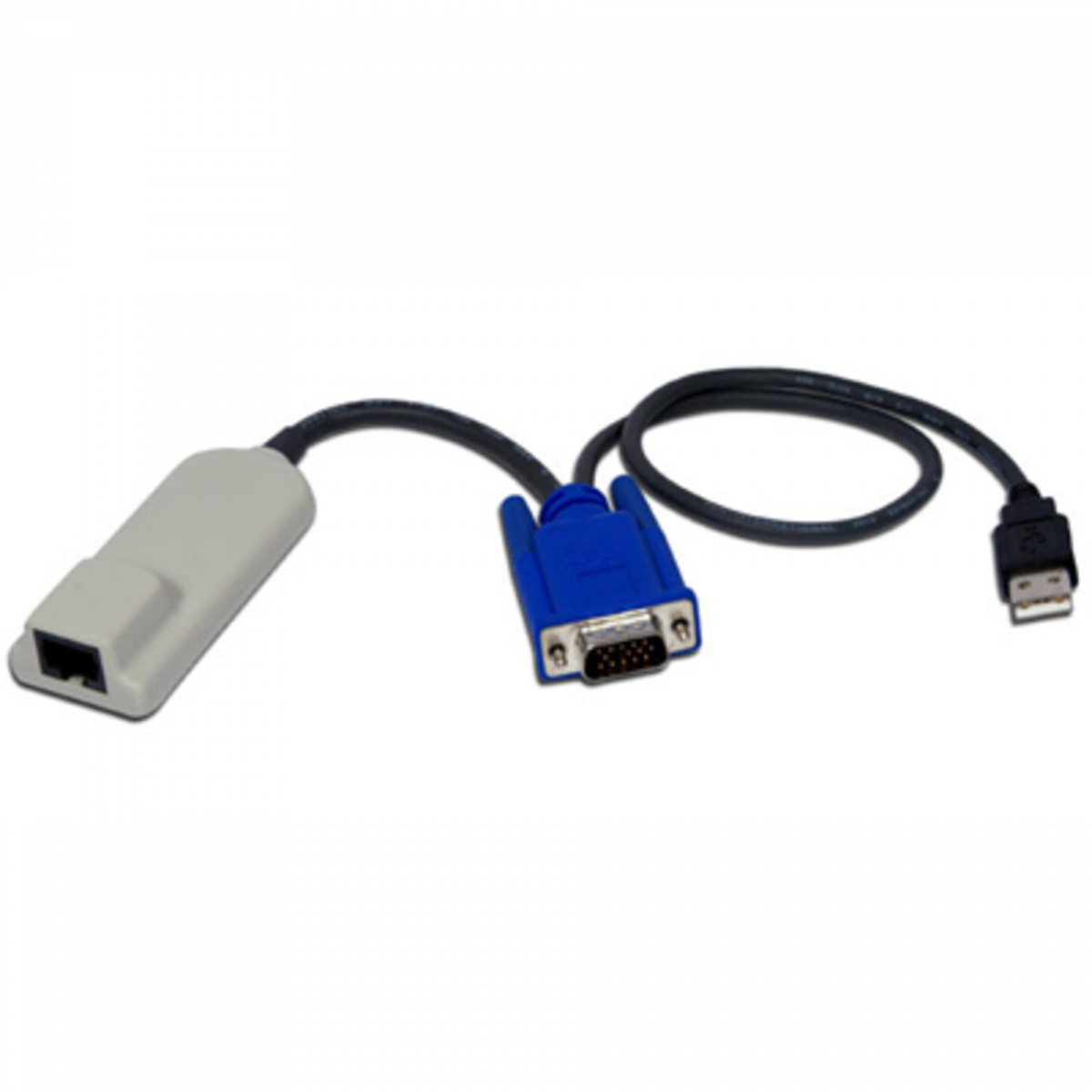 Адаптер для подключения серверов к KVM Avocent, с USB клавиатурой, мышью и VGA монитором.