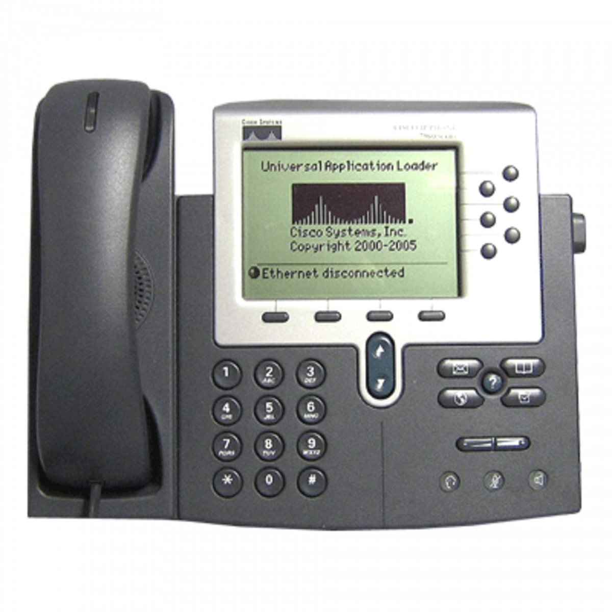 IP-телефон Cisco CP-7960G (некондиция, пятно на экране)
