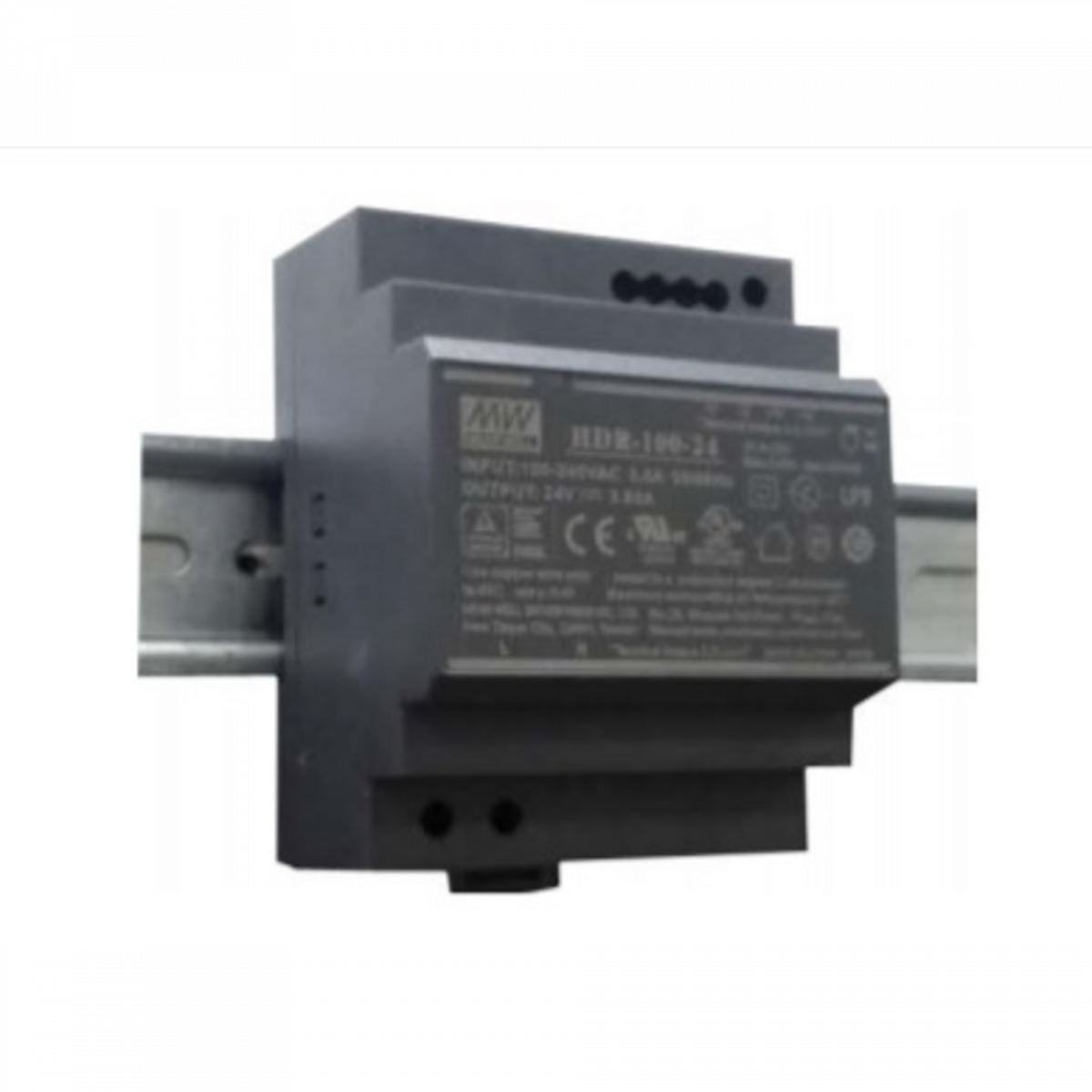 HDR-100-24 Блок питания на DIN-рейку, 24В, 3,83А, 92Вт Mean Well