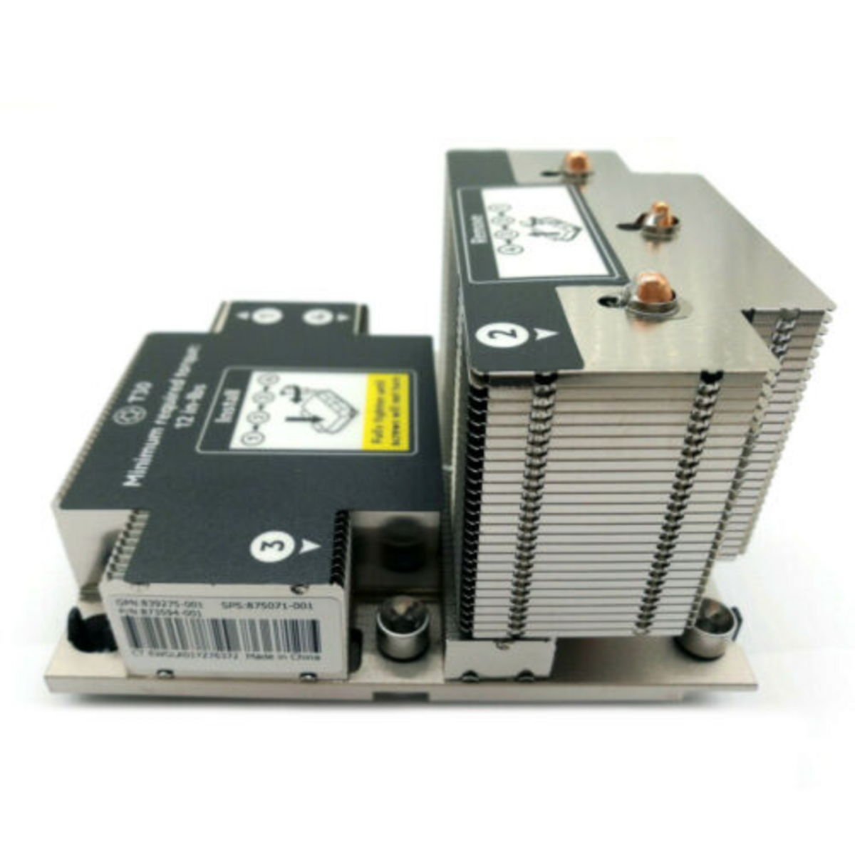 Радиатор повышенной эффективности для процессора для сервера HP DL380 Gen10