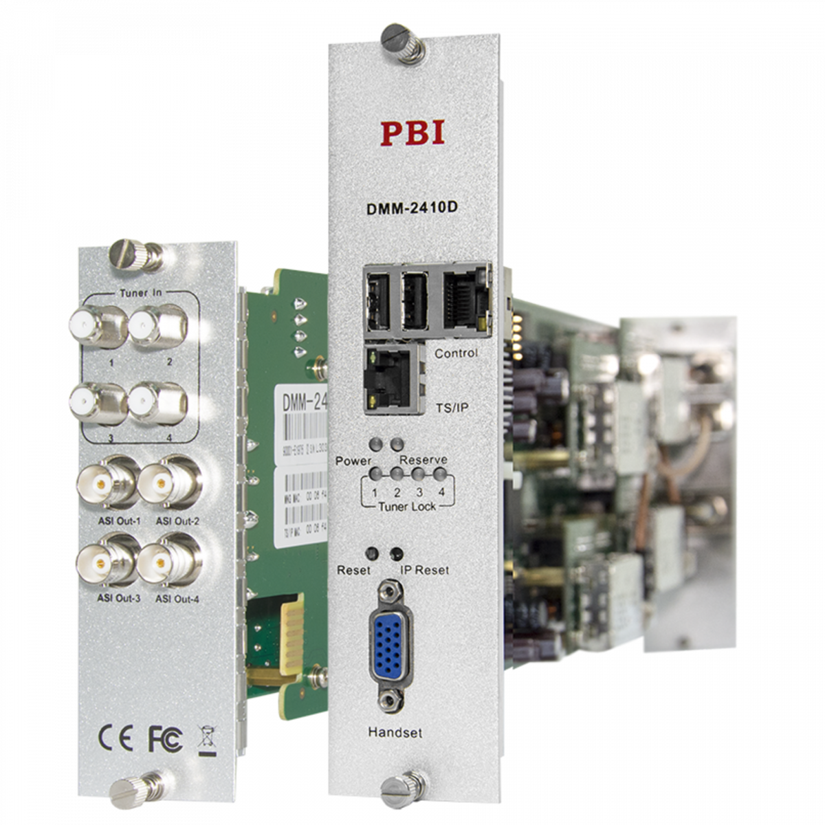 Модуль профессионального приёмника PBI DMM-2410D-S2 для цифровой ГС PBI DMM-1000