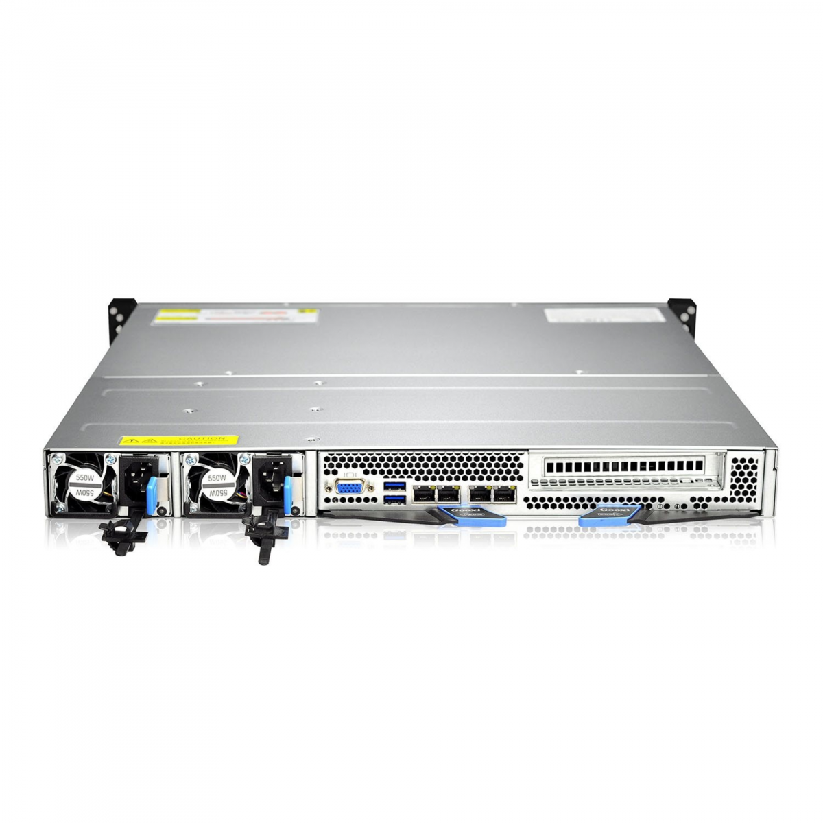 Серверная платформа SNR-SR1104R, 1U, E3-1200v6, DDR4, 4xHDD, резервируемый БП