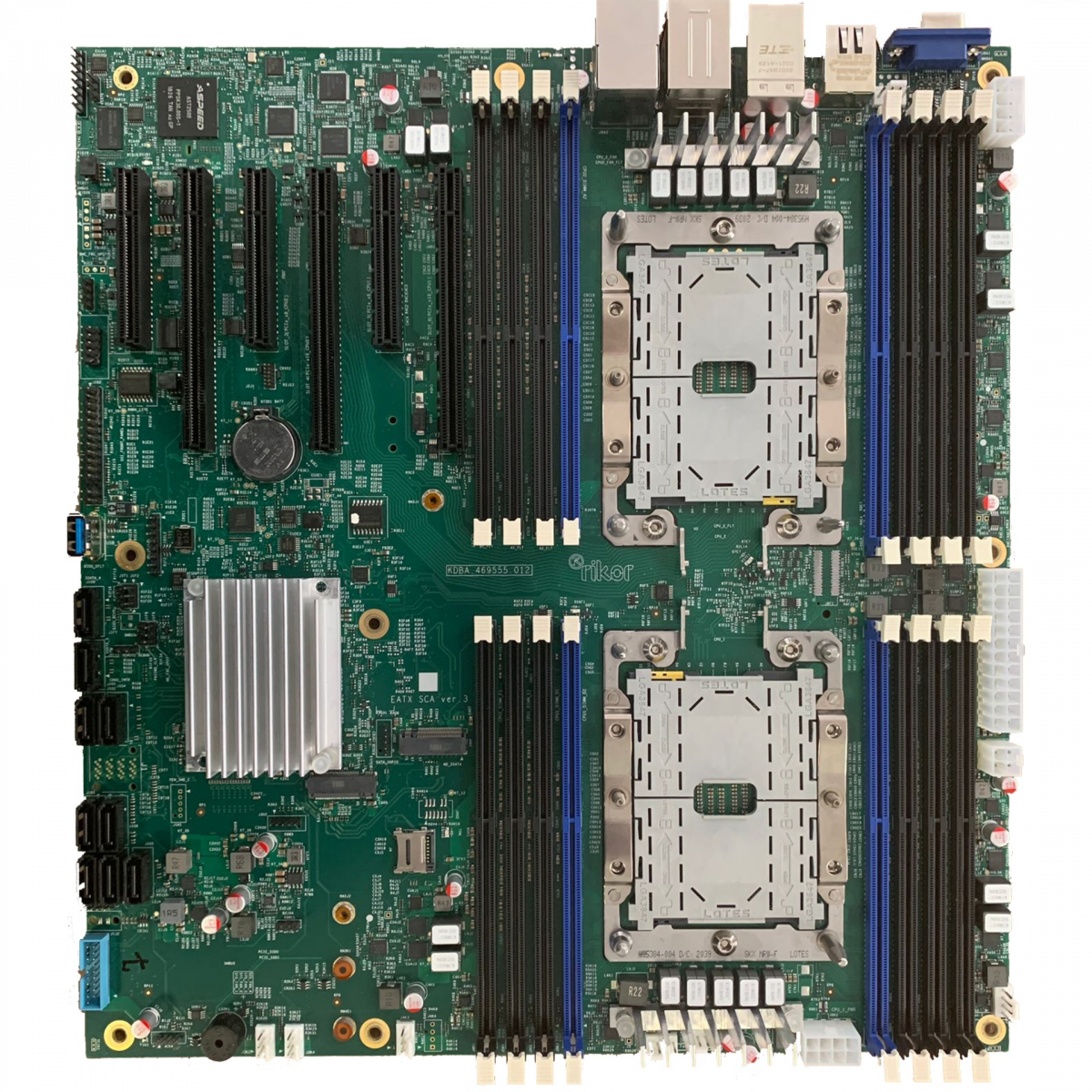 Серверная платформа Rikor 2U RP6208-PB35-800HS, до двух процессоров Intel Xeon Scalable, DDR4, 8x3.5", w/o expander, 2x1000Base-T, резервируемый БП