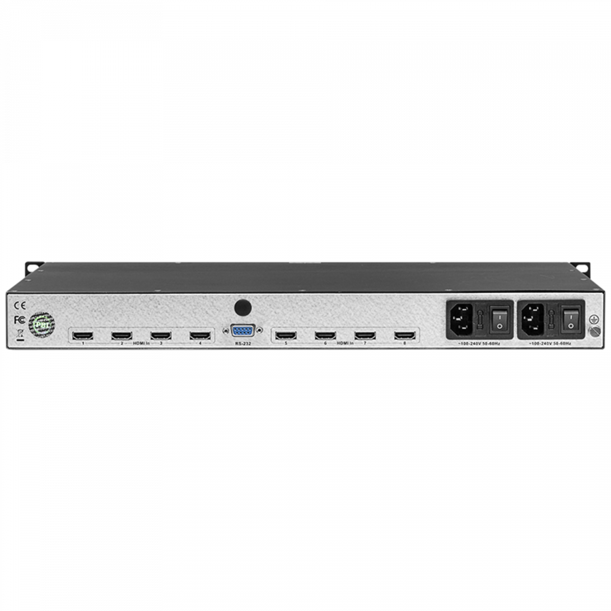 Профессиональный 8ми канальный MPEG-4 кодер PBI DXP-8000EC-82H б/у