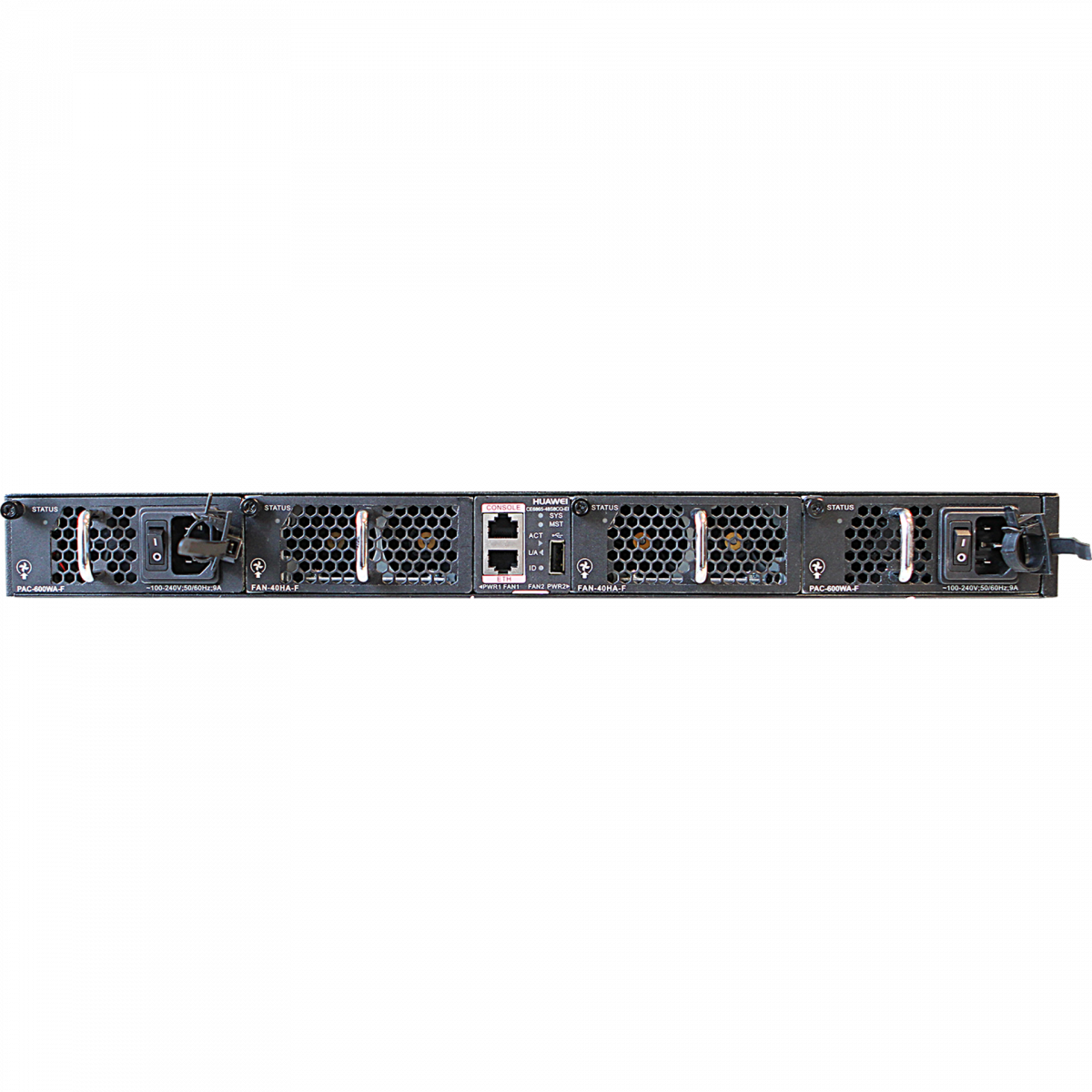 Коммутатор Huawei CE6865-48S8CQ-EI, направление охлаждения Port-side Intake (с теста)