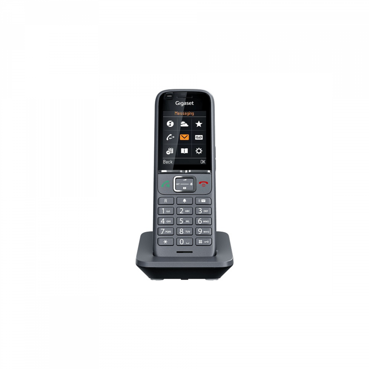 SIP-телефон Gigaset S700H PRO, DECT трубка, цветной дисплей, HD звук, IP40, виброоповещение