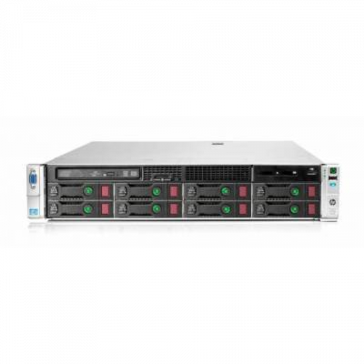 Сервер HP Proliant DL380p Gen8, 2 процессора Intel Xeon 8C E5-2670, 64GB DRAM, 8LFF, P420i/1GB FBWC