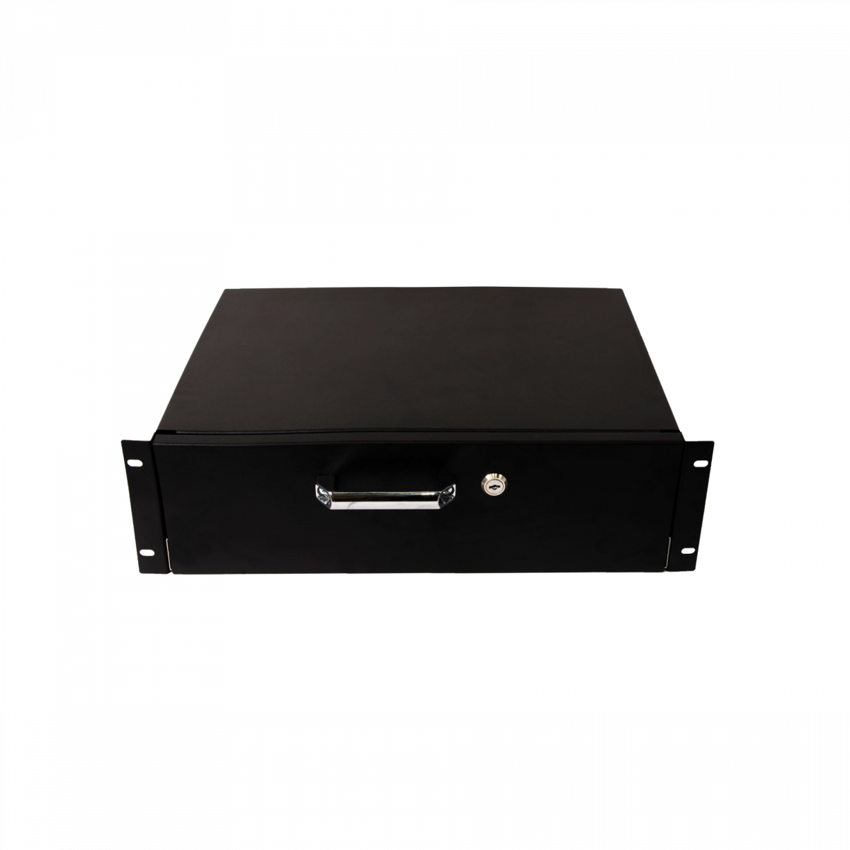 Выдвижной ящик для документов глубиной 355мм, высота 3U, цвет-черный (SNR-CASE-355-3U-B)
