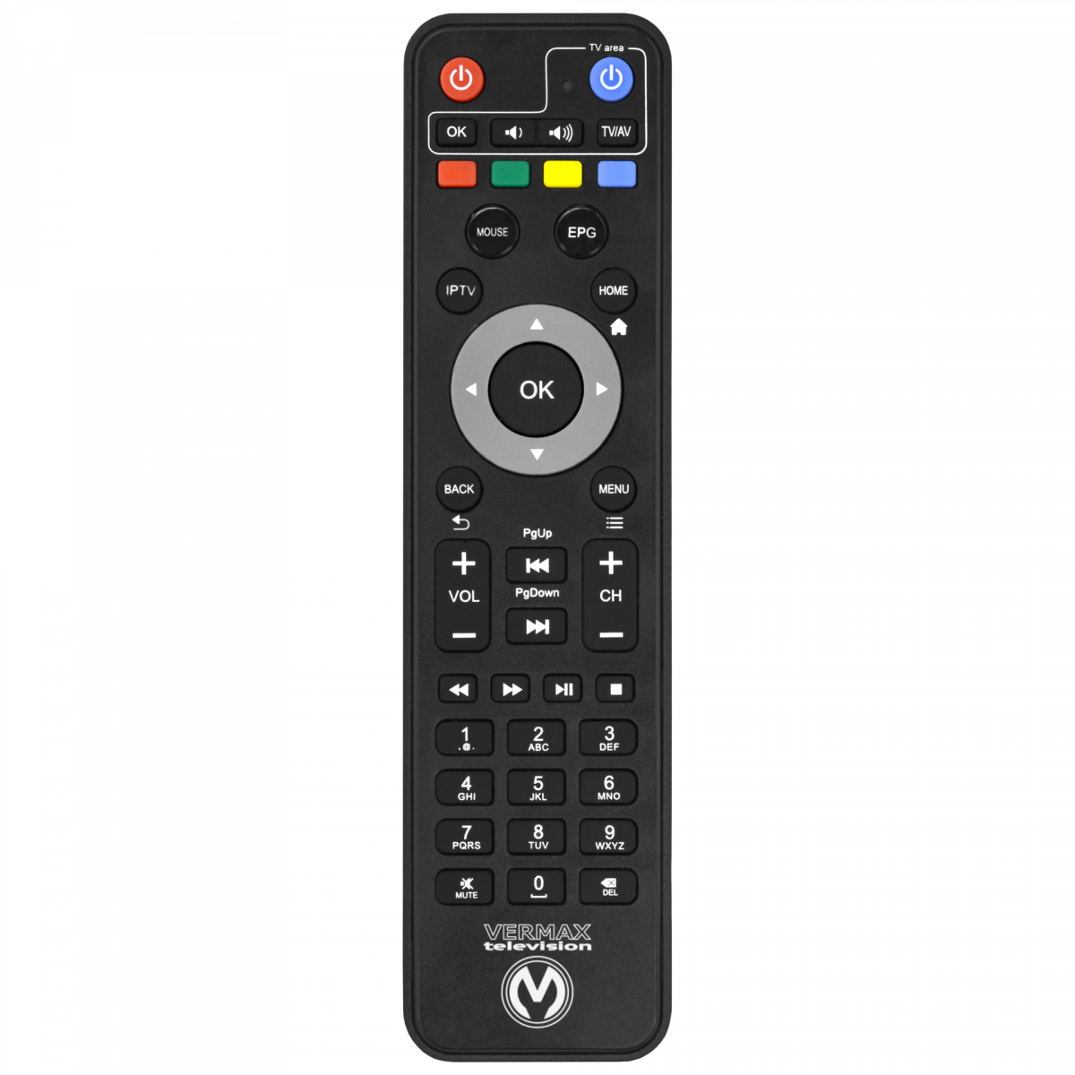 Пульт дистанционного управления для IPTV приставок Vermax семейства UHD