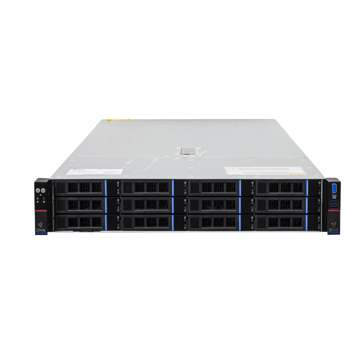 Серверная платформа SNR-SR2412RS-NV, 2U, Scalable Gen4, DDR5, 12xSATA/SAS/NVMe, резервируемый БП