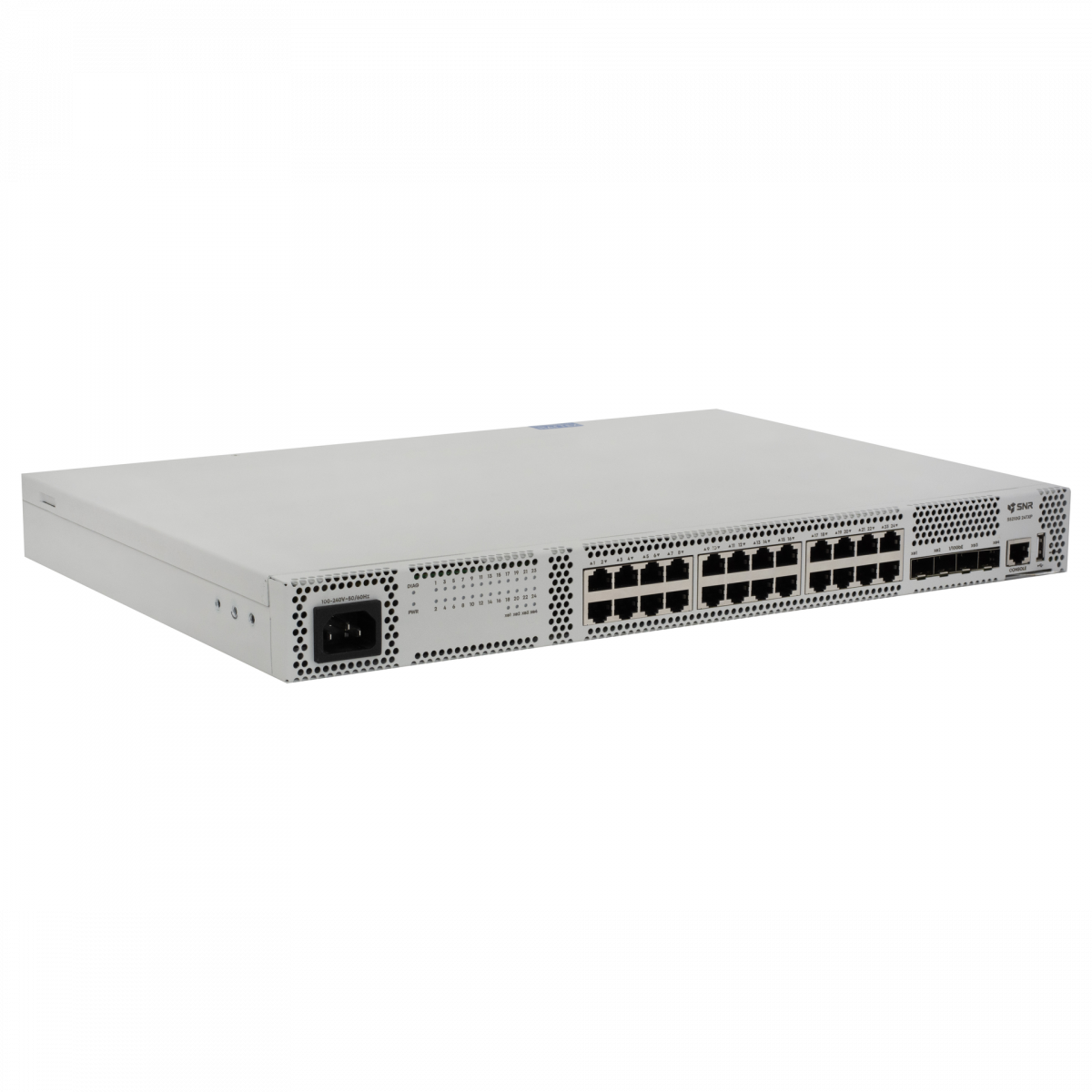 Управляемый PoE коммутатор уровня 2+ SNR-S5210G-24TX-POE-R