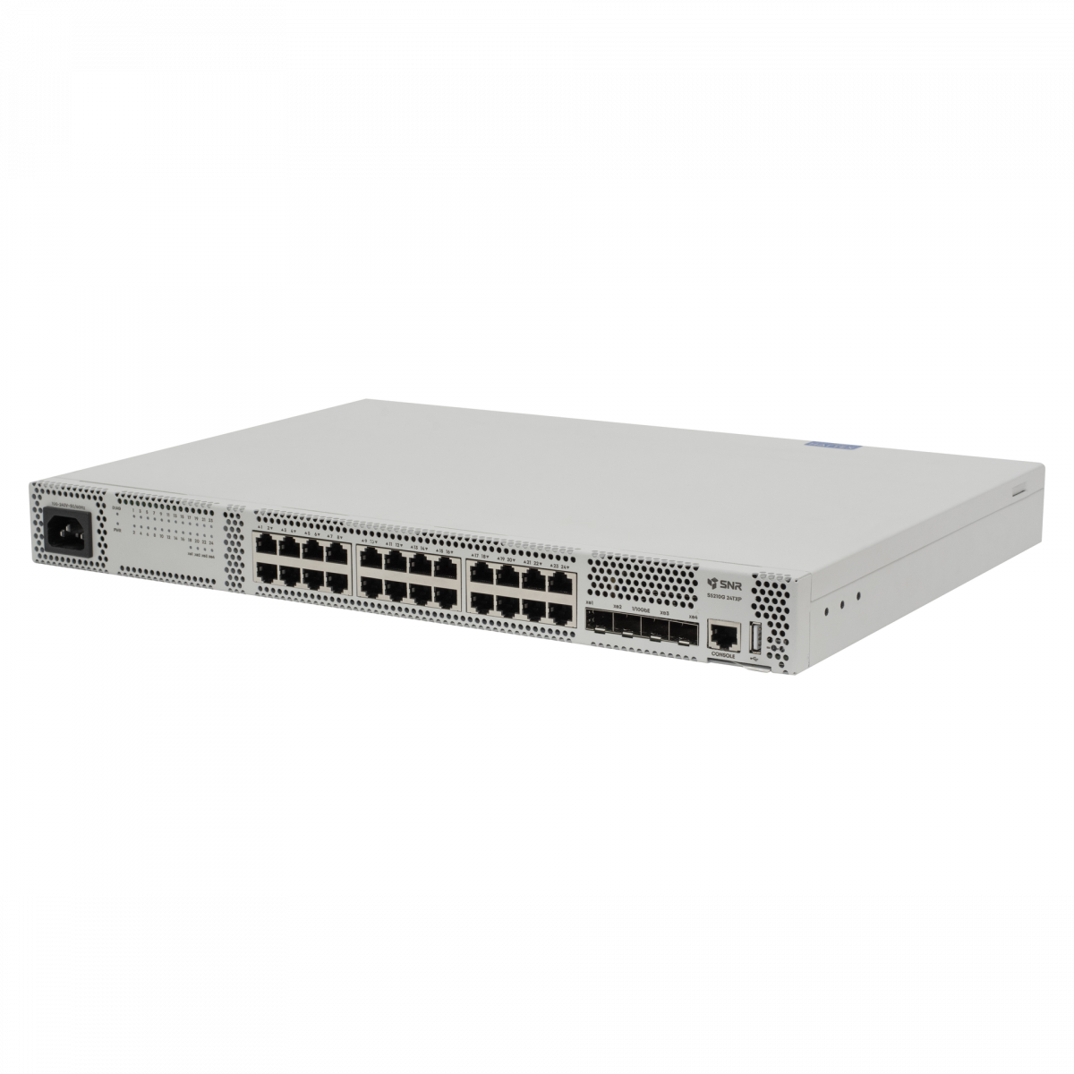 Управляемый PoE коммутатор уровня 2+ SNR-S5210G-24TX-POE-R