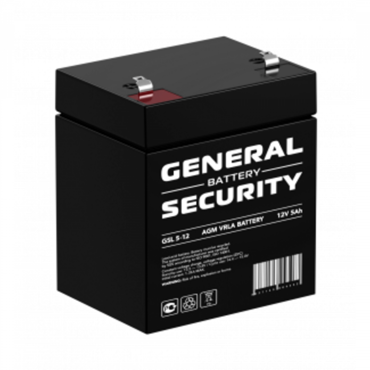 Аккумулятор General Security GSL 5-12 F2